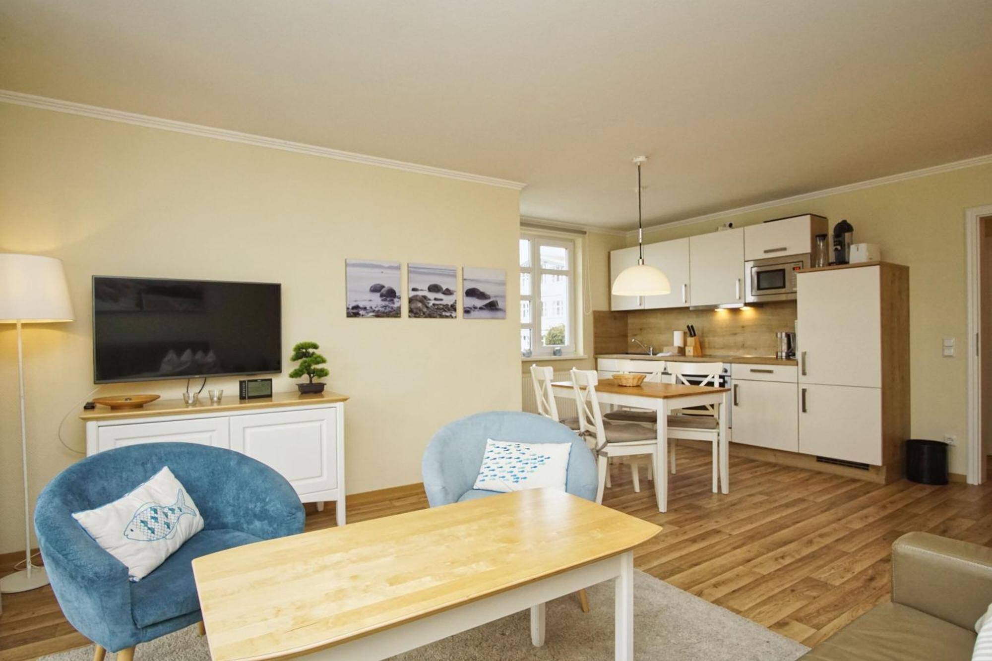 Mit Meerblick Und Balkon, Gratis Nutzung Vom Ahoi Erlebnisbad Und Sauna In Sellin - Meeresblick Fewo 38 Goehren  Dış mekan fotoğraf